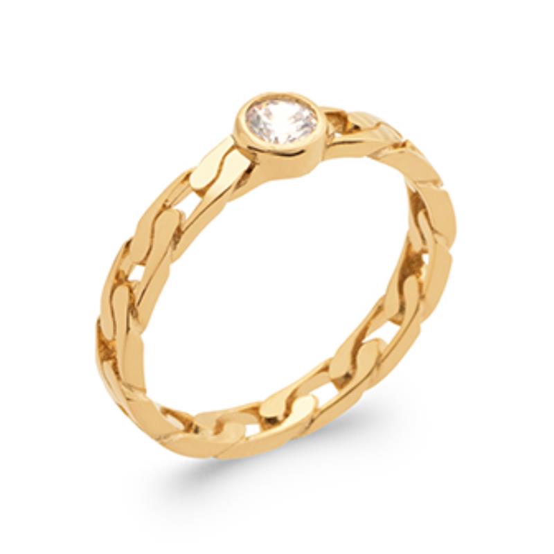 Coque de Nacre Bague plaqué or 2909710