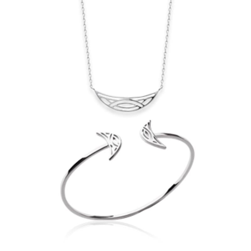 Coque de Nacre Bracelet jonc argent 721473
