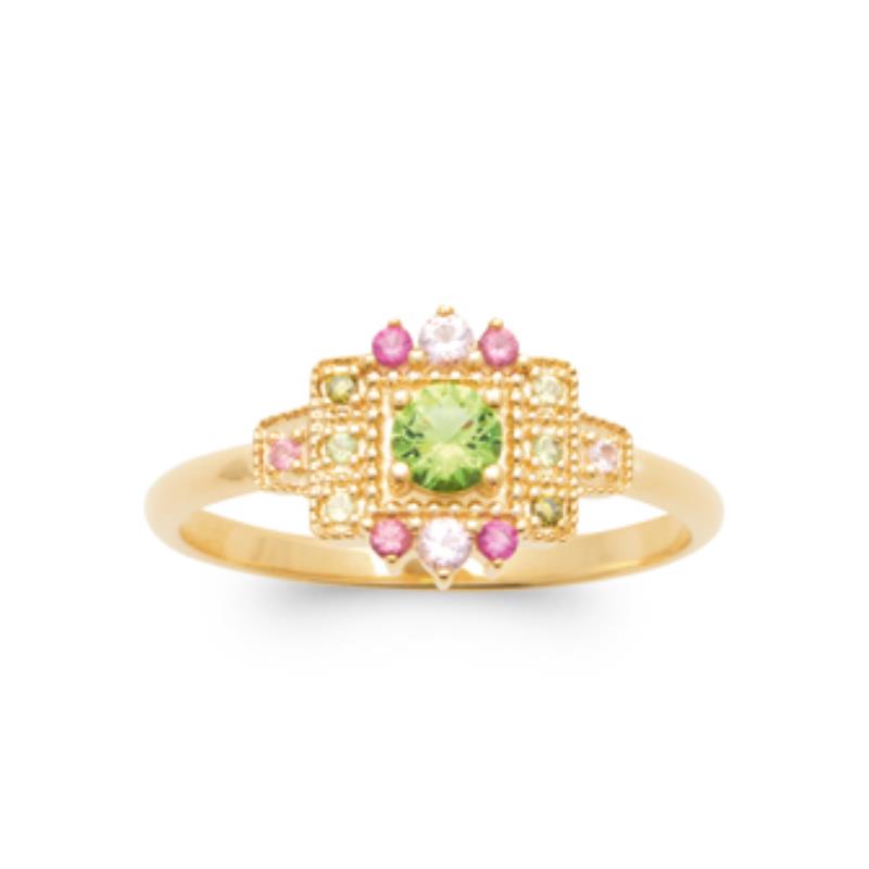 Coque de Nacre Bague plaqué or 2998350