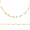 Coque de Nacre Collier plaqué or 922166