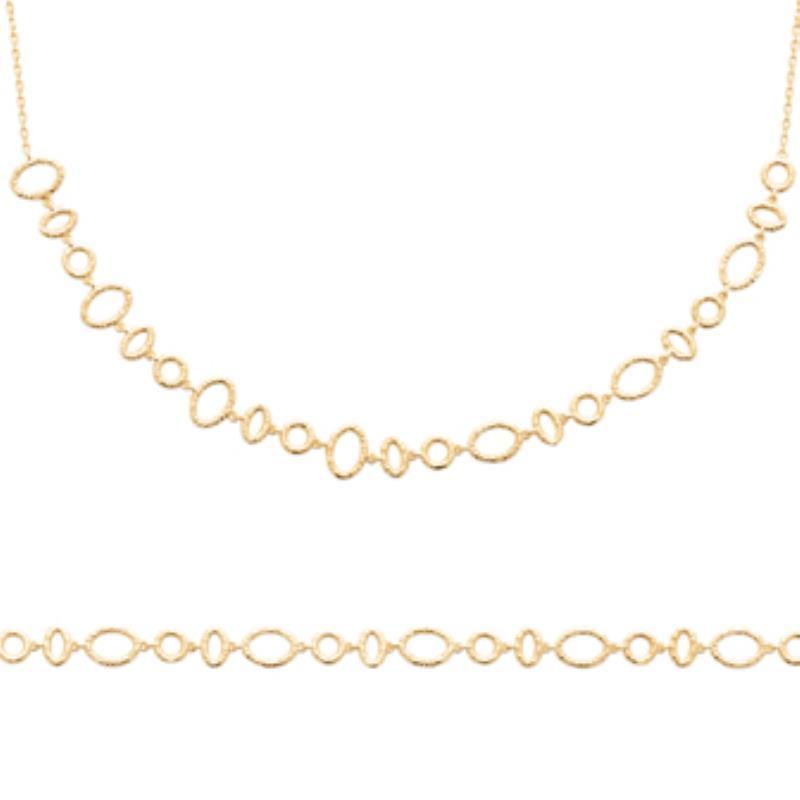Coque de Nacre Collier plaqué or 922166