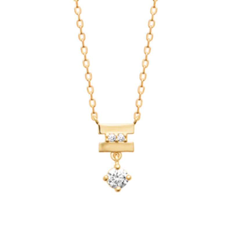 Coque de Nacre Collier plaqué or 974208