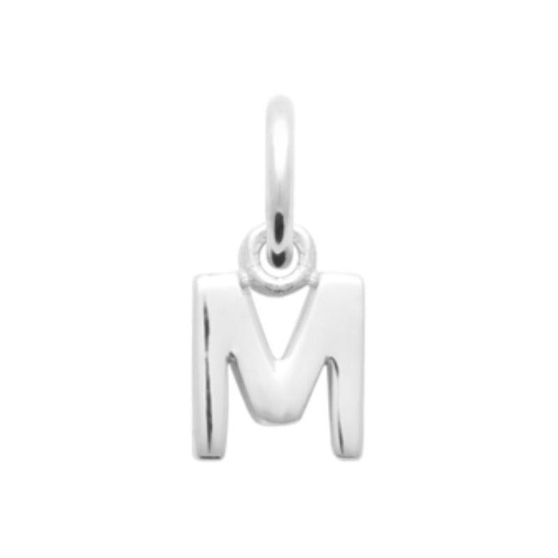 Coque de Nacre Pendentif initiale argent 7775613