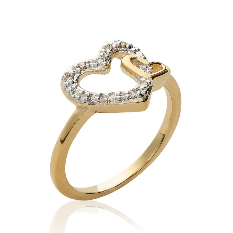 Coque de Nacre Bague plaqué or 2179211