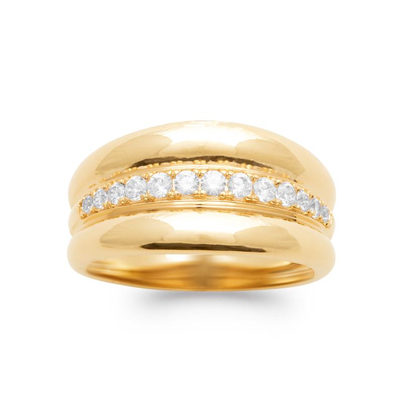Coque de Nacre Bague plaqué or 2980410
