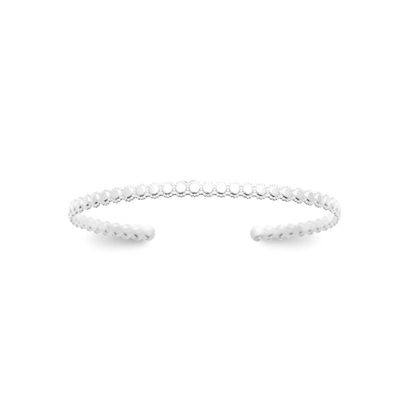 Coque de Nacre Bracelet jonc argent 722234