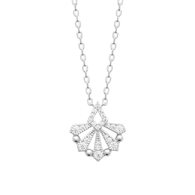 Coque de Nacre Collier argent 874300