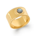 Coque de Nacre Bague plaqué or 2275315