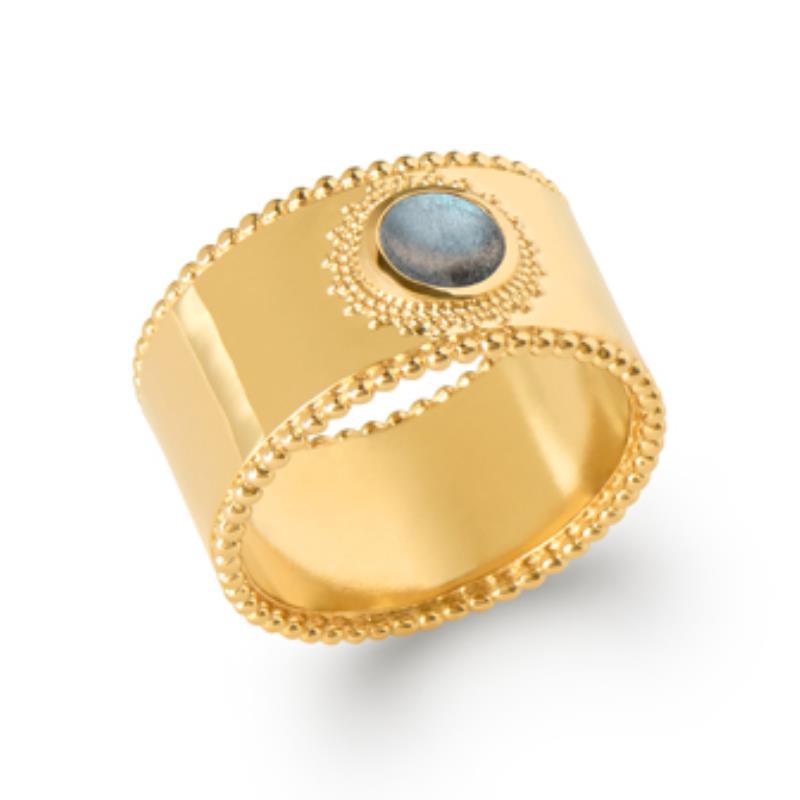 Coque de Nacre Bague plaqué or 2275315