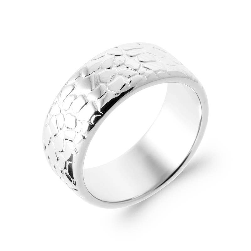 Coque de Nacre Bague plaqué argent 40003400
