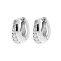 Coque de Nacre Créoles argent 1673010