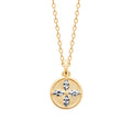 Coque de Nacre Collier plaqué or 974382