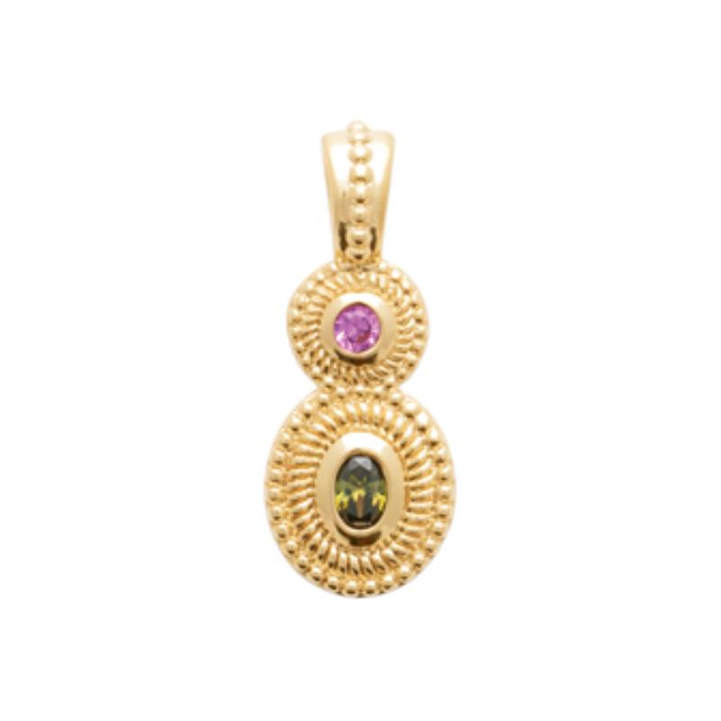 Coque de Nacre Pendentif plaqué or 2776905