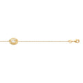 Coque de Nacre Bracelet plaqué or 922088