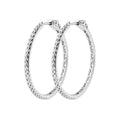 Coque de Nacre Créoles argent 7628940