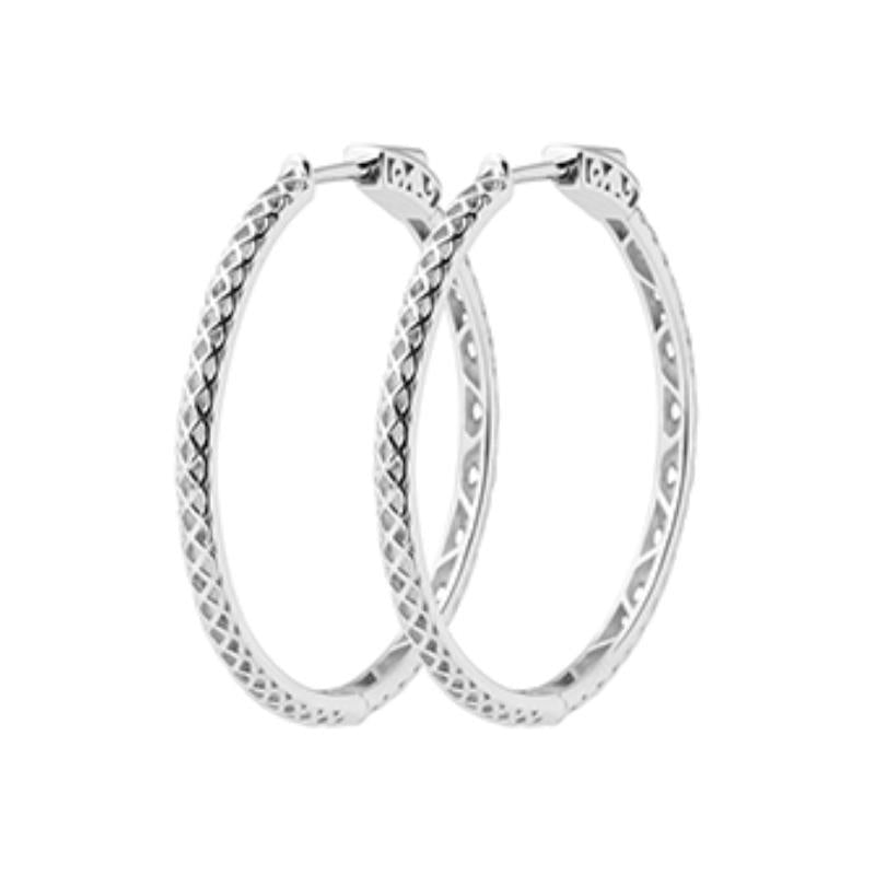 Coque de Nacre Créoles argent 7628940