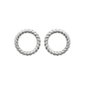 Coque de Nacre Puces d'oreilles argent 7589500