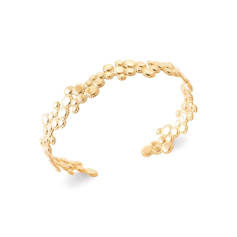 Coque de Nacre Bracelet jonc plaqué or 922236