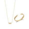 Coque de Nacre Collier plaqué or 973311