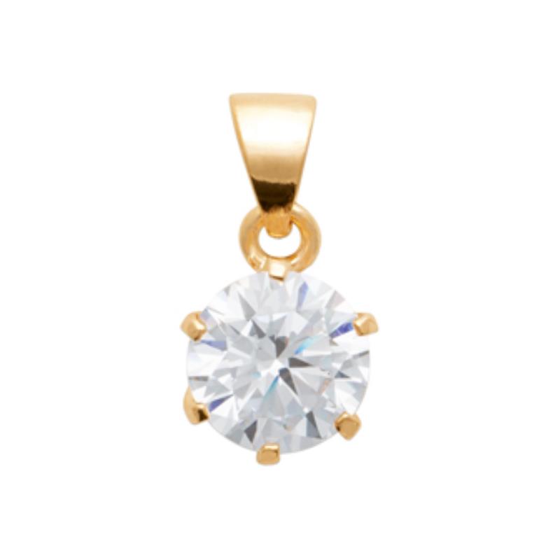 Coque de Nacre Pendentif plaqué or 20315701