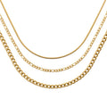 Coque de Nacre Collier acier doré 312235