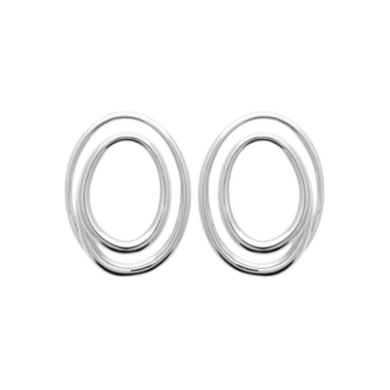 Coque de Nacre Boucles d'oreilles acier 3122500