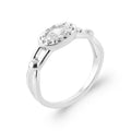 Coque de Nacre Bague argent 10010510
