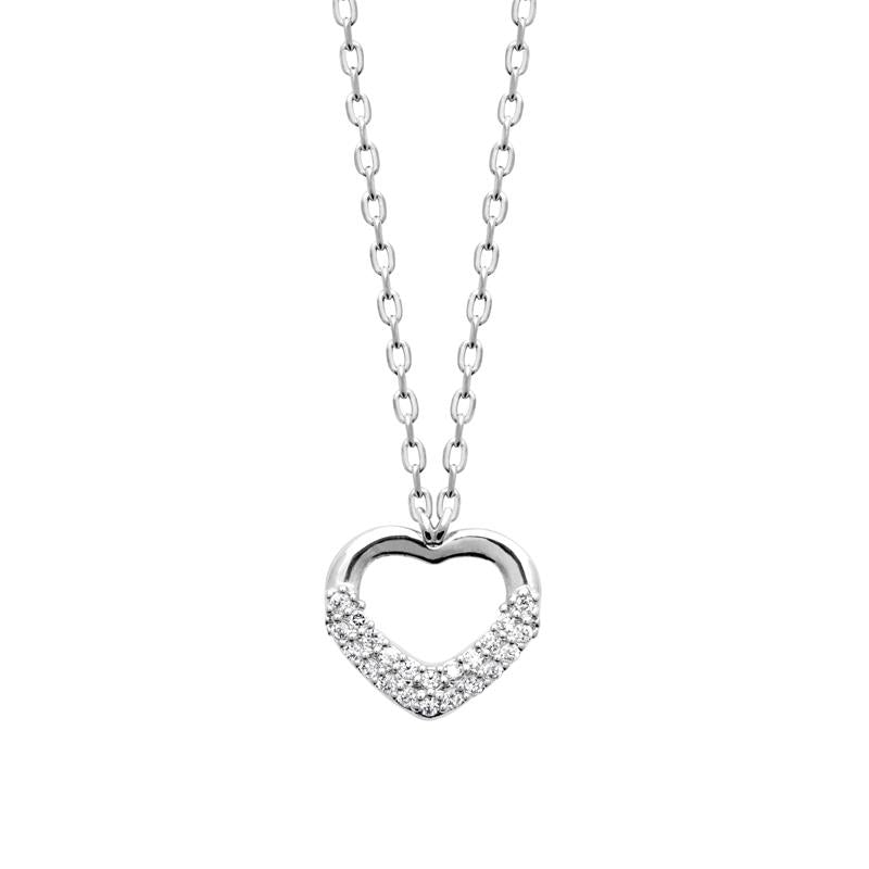 Coque de Nacre Collier argent 874488