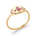 Coque de Nacre Bague plaqué or 2955980