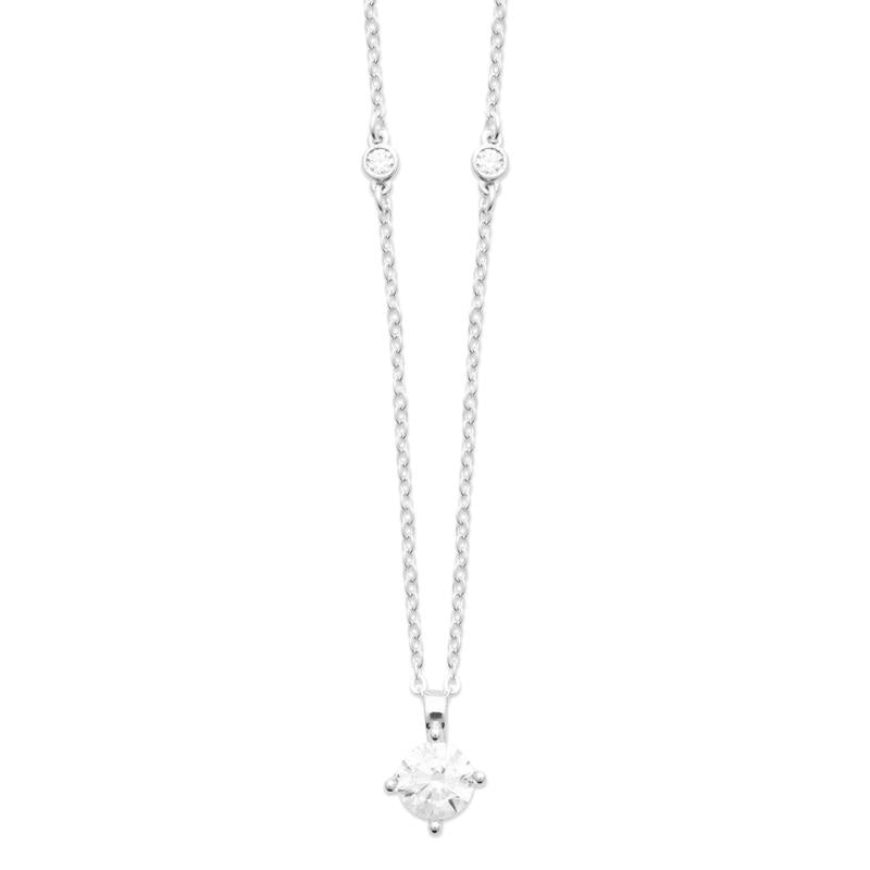 Coque de Nacre Collier argent 874256