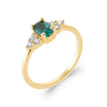 Coque de Nacre Bague solitaire plaqué or 2973250