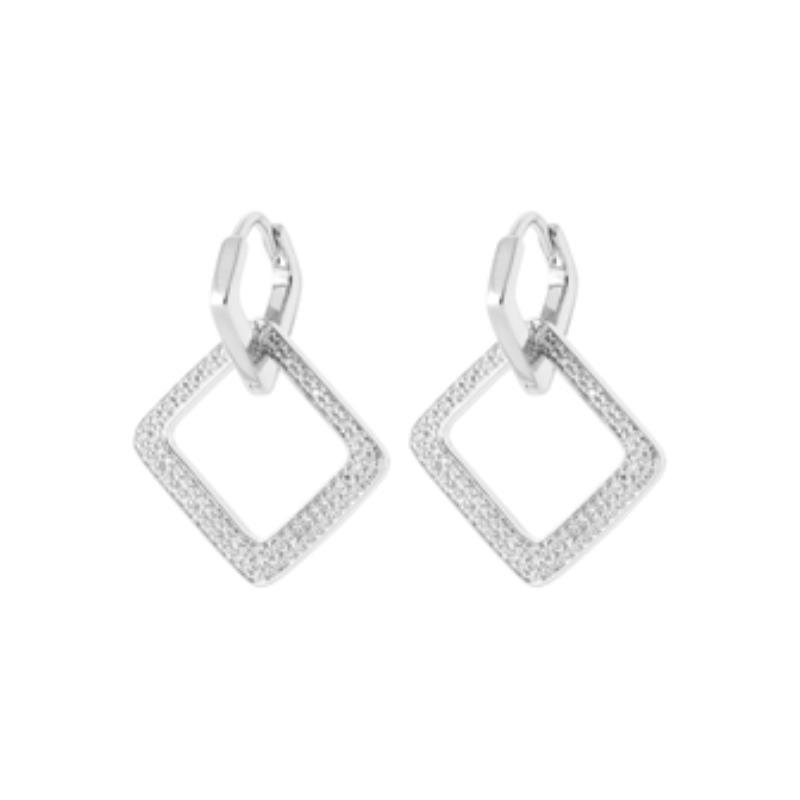Coque de Nacre Créoles argent 1653810