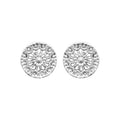 Coque de Nacre Puces d'oreilles argent 73054700
