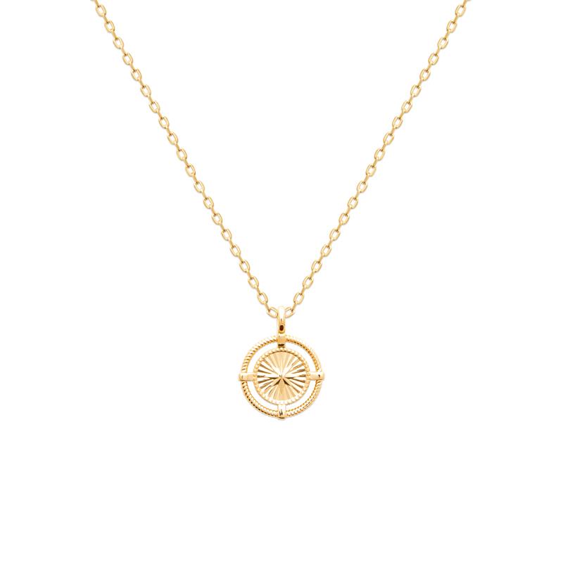 Coque de Nacre Médaille plaqué or 2790800
