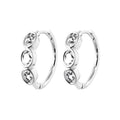 Coque de Nacre Créoles argent 1683410