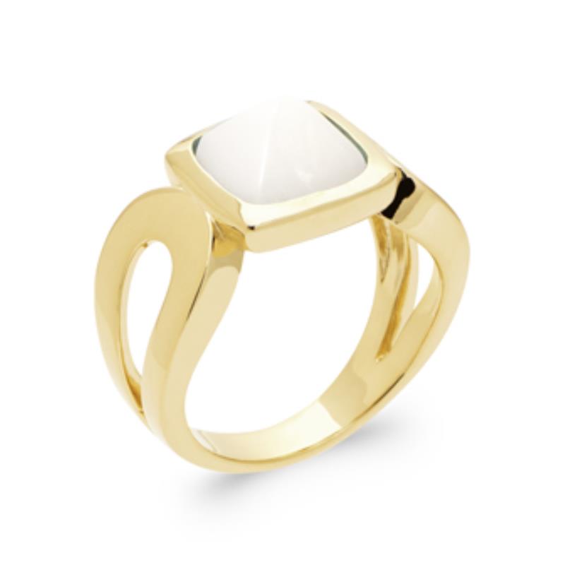 Coque de Nacre Bague plaqué or 2299104