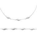 Coque de Nacre Chaîne argent 722181