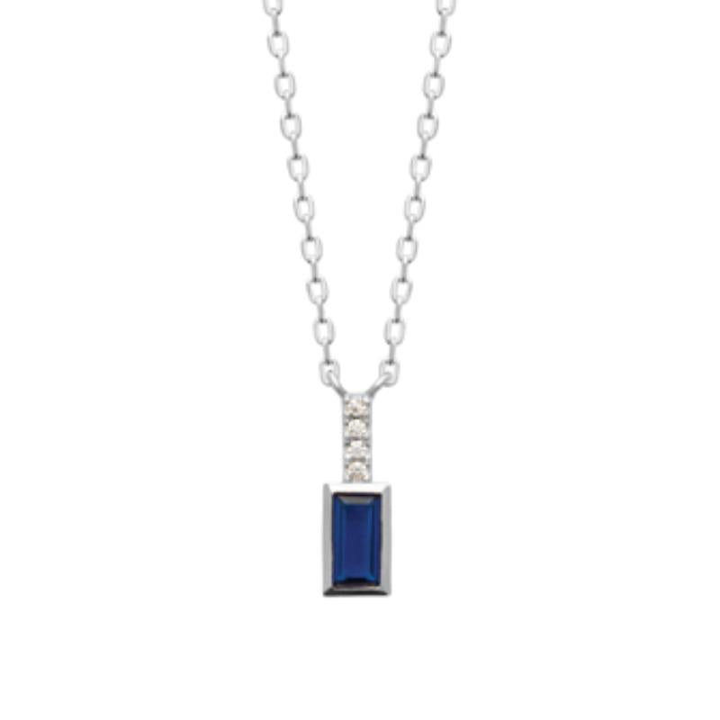 Coque de Nacre Collier argent 873647