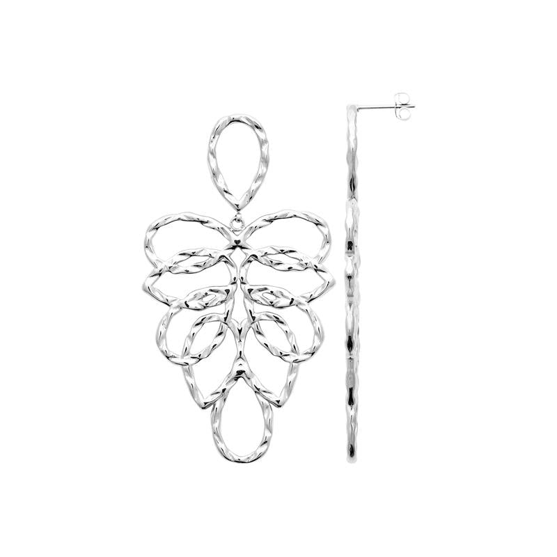 Coque de Nacre Boucles d'oreilles pendantes acier 3135200