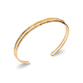 Coque de Nacre Bracelet jonc plaqué or 921742