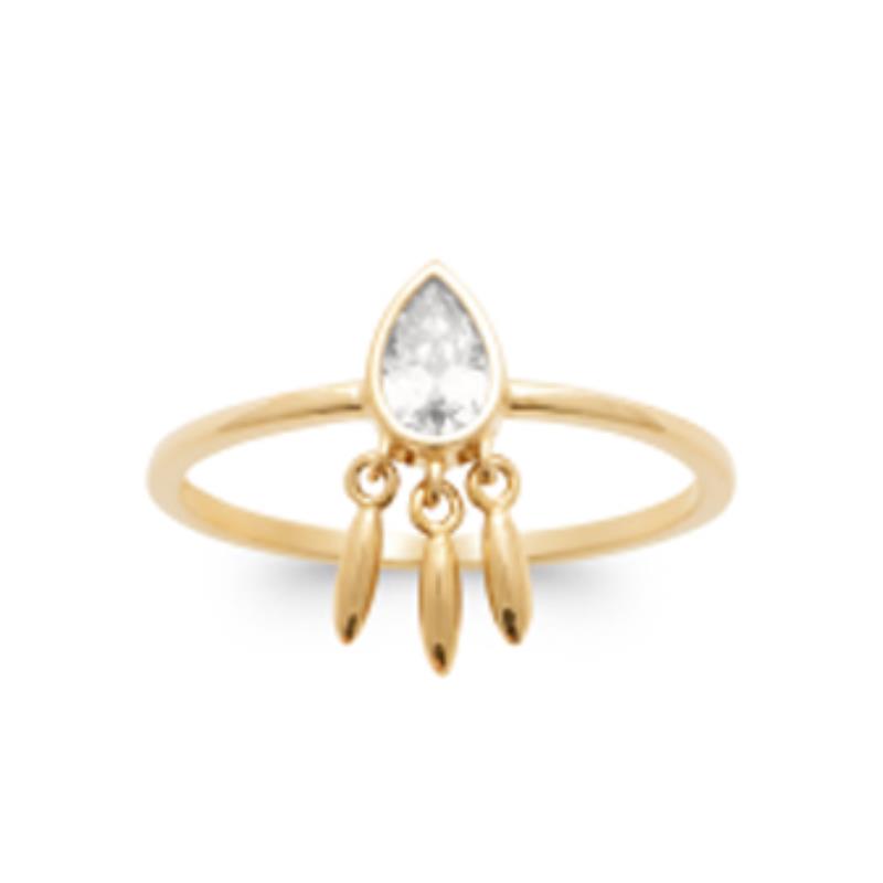 Coque de Nacre Bague plaqué or 2968910