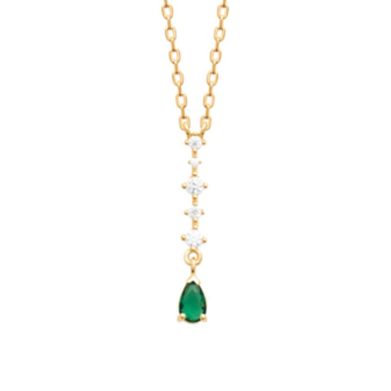 Coque de Nacre Collier plaqué or 974169