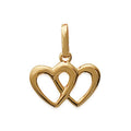 Coque de Nacre Pendentif plaqué or 241334