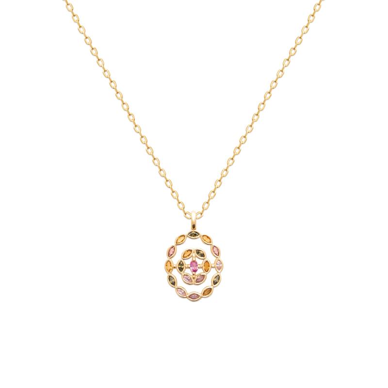 Coque de Nacre Pendentif plaqué or 2788605