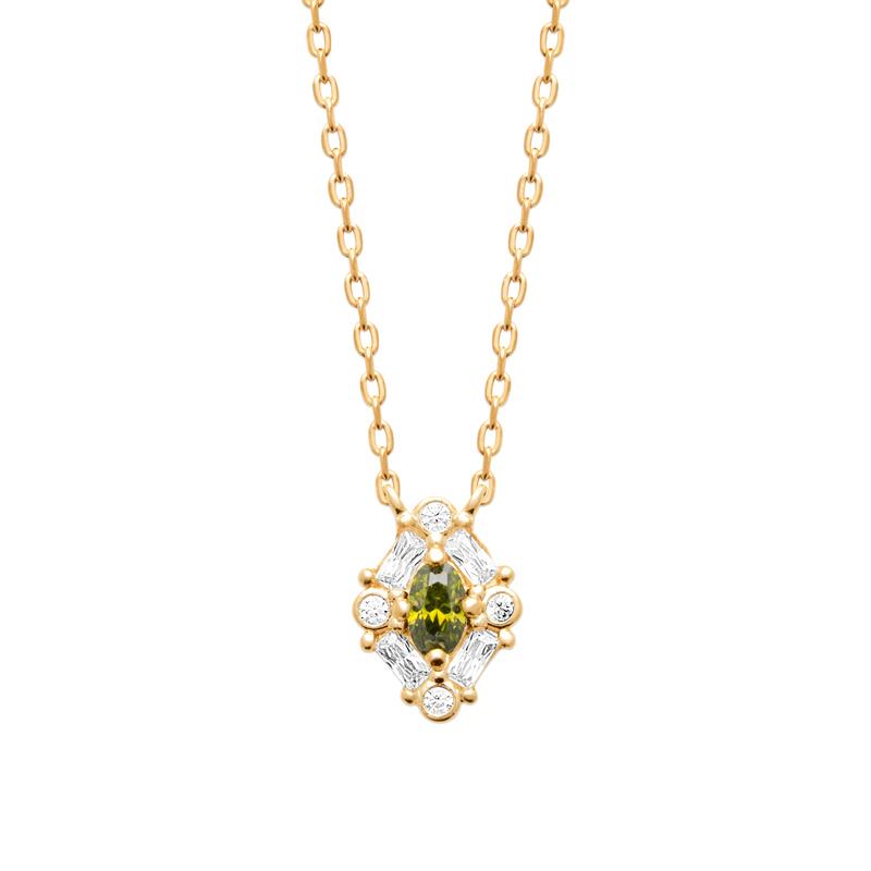 Coque de Nacre Collier plaqué or 974264