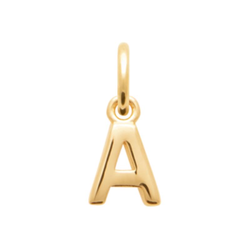 Coque de Nacre Pendentif initiale plaqué or 2775601