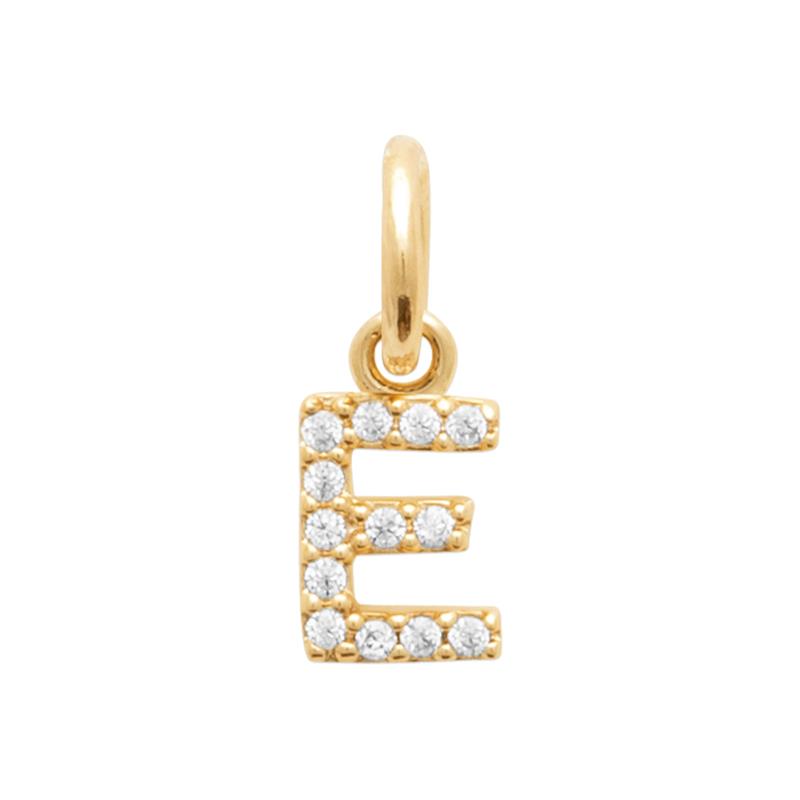 Coque de Nacre Pendentif initiale plaqué or 2776705