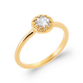 Coque de Nacre Bague plaqué or 2999210