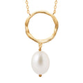 Coque de Nacre Collier plaqué or 973726