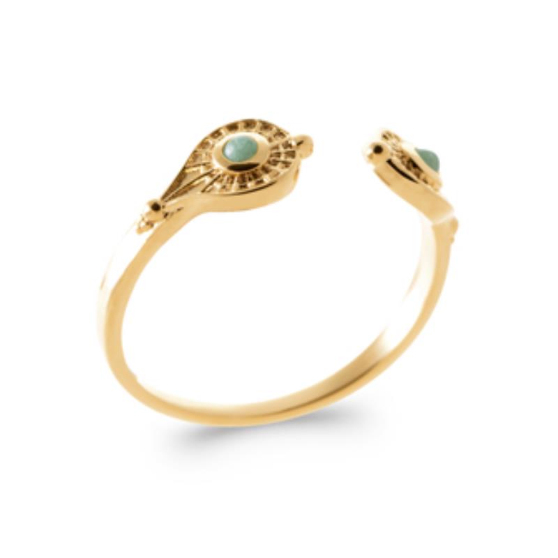 Coque de Nacre Bague plaqué or 2960050